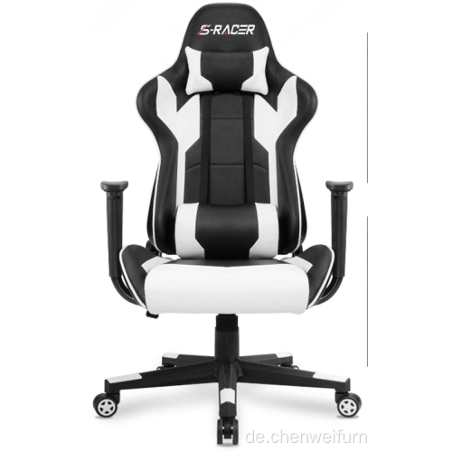 Verstellbarer Schwenksportbüromöbel Gaming Chair Stuhl